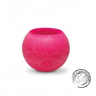 Vela Esfera IBIZA  Flotante ROSA 20 cms.