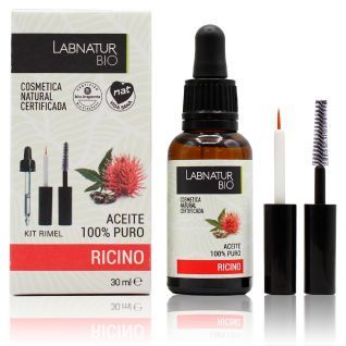 Aceite Ricino Pestañas y Uñas 30ml + kit rimel 30ml