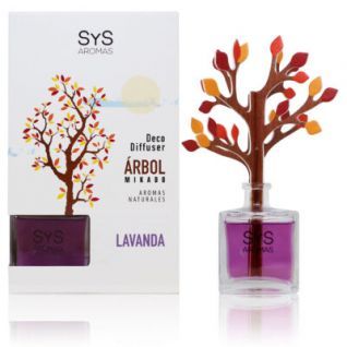 Ambientador Difusor ÁRBOL Lavanda sys 90 ml