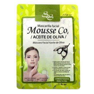Mascarilla Facial Mousse CO2 Aceite 13ml