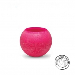 Vela Esfera IBIZA Flotante ROSA 15 cms.