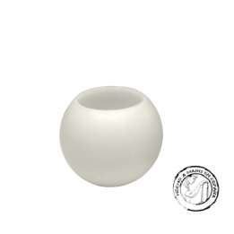 Vela Esfera IBIZA Flotante CREMA 15 cms.