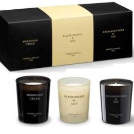 Set 3 Velas Mini 70grs-BULGARIN ROSE&BLACK ORCHID