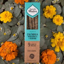 Incienso SAGRADA MADRE Hierbas Caléndula y Manzanilla