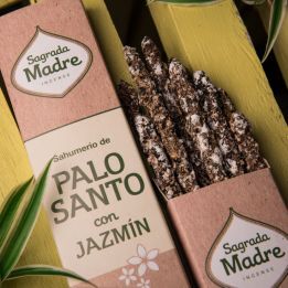 Incienso SAGRADA MADRE Palo Santo con Jazmín