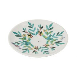 Incensario Porcelana Plato Acuarela  Ø 12 x  A. 1,5 CM.
