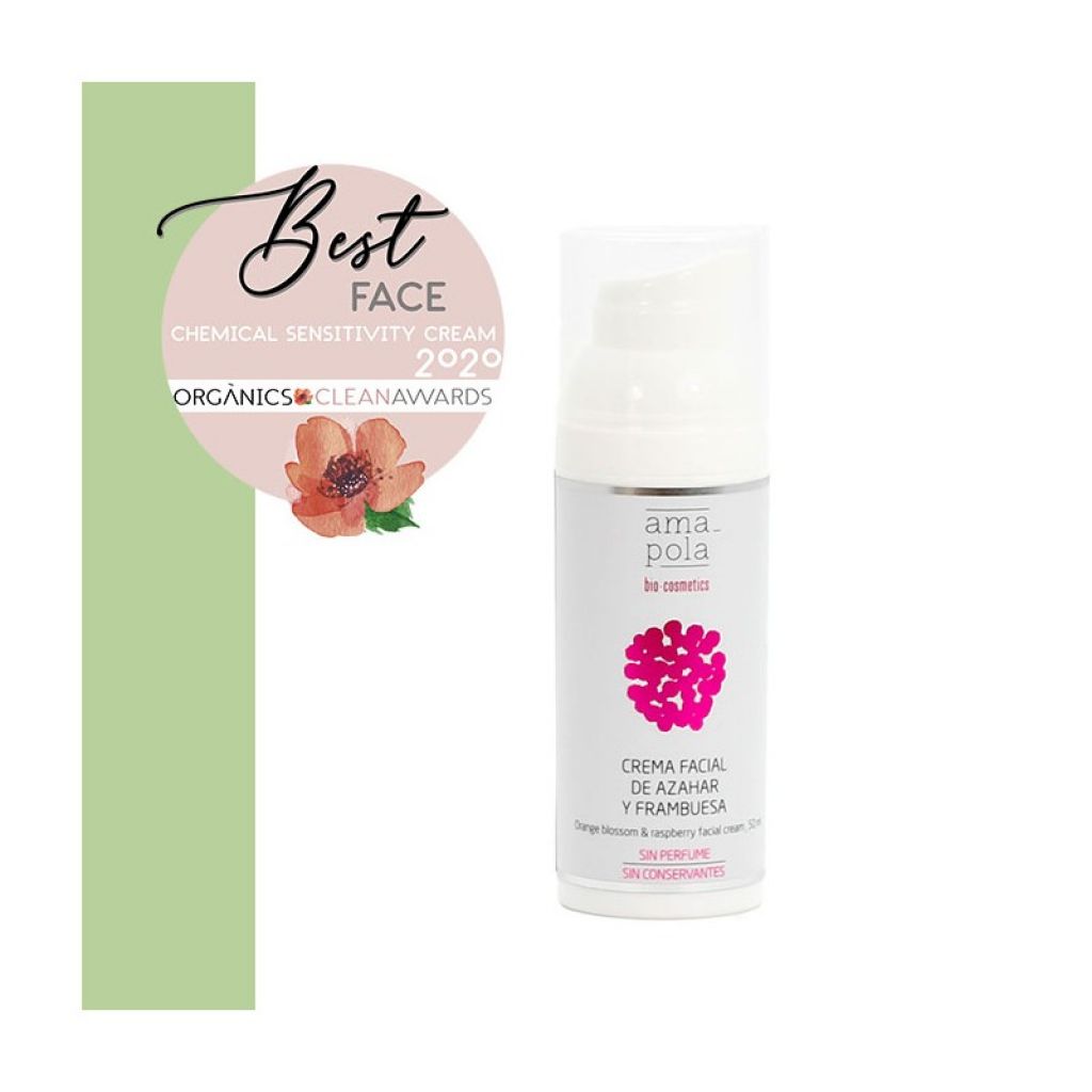 Crema Facial de Azahar y Frambuesa