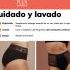 Braga Menstrual HI WAIST Flujo Ligero M Negro