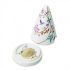 Incensario Porcelana Cono Lutin Flores